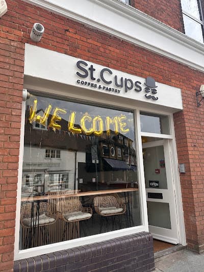 Coffee and counter moment