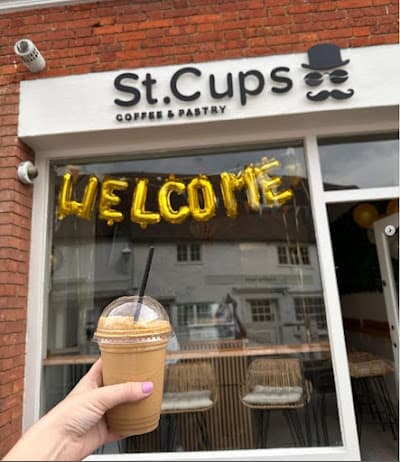 Pastries and warm light